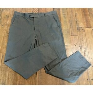 AllSaints Men's Olive Green Chino Pants Size 32 Cotton Slim Casual Trousers